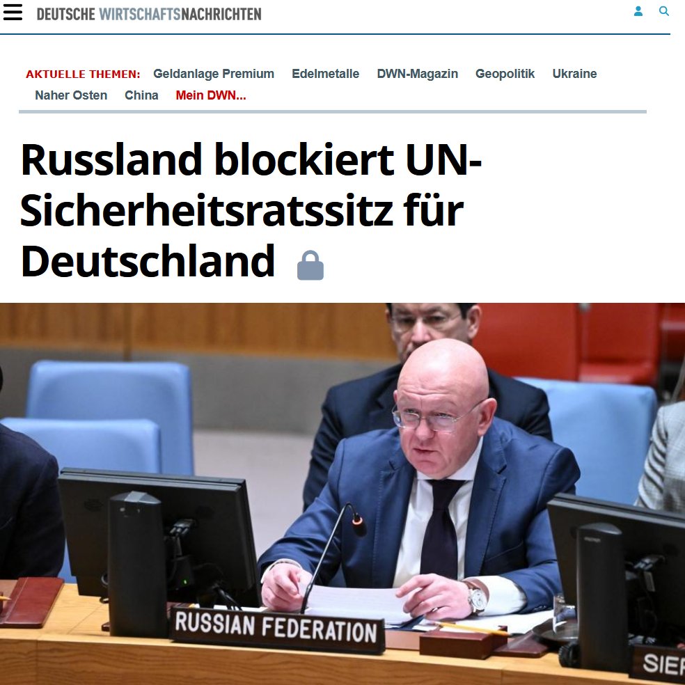 Your_Tweety's tweet photo. Deutschland strebt seit Jahren nach einer Aufwertung seines Status innerhalb der Vereinten Nationen. Doch aus Russland kommt nun eine deutliche Absage. Somit wird es nur bei einer einfachen Mitgliedschaft bleiben. https://t.co/leB6mYiad7