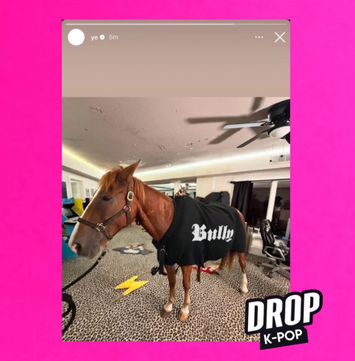 DropKpop's tweet photo. Kanye West hints at a collaboration with BTS’s J-Hope on his upcoming album “Bully” via an Instagram story. https://t.co/xdD2OJEYCb
