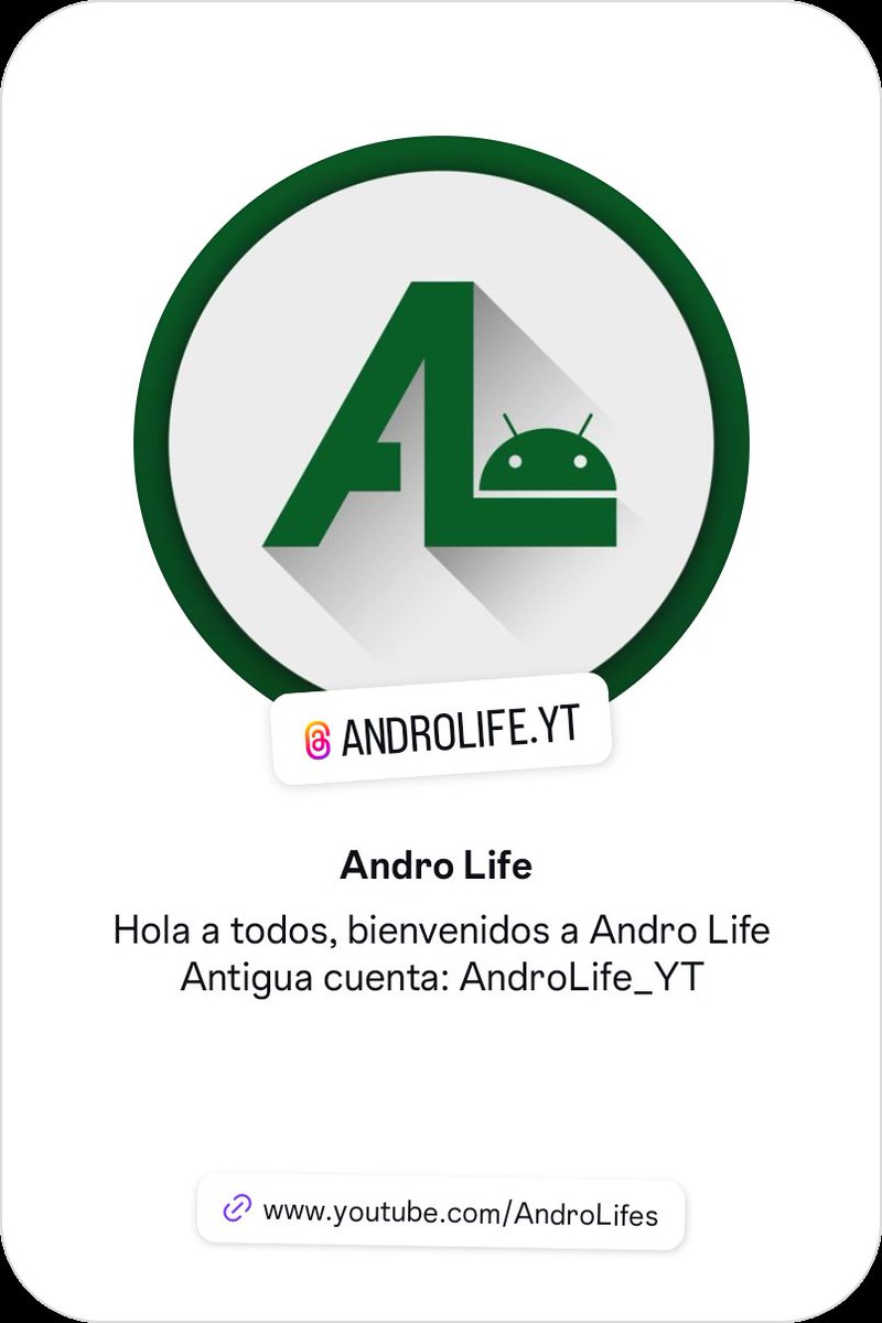 AndroLife_YT's tweet photo. El pasado mes de Octubre Instagram cerró mi cuenta con todos los seguidores que tenía.

He tenido que abrir una nueva, os la dejo a continuación:
https://t.co/2GeWzVyVgl
https://t.co/54whwlZvx7 https://t.co/JWwP2OO1mF