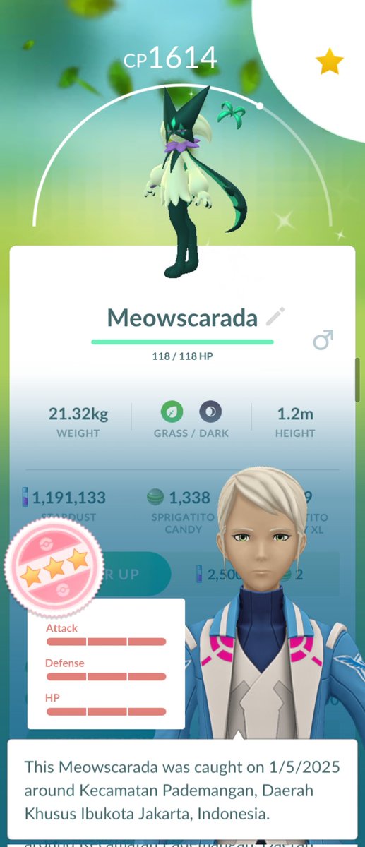 VerrellMax's tweet photo. Shiny Hundo on Community Day✨️
Currently Level: 46
#PokemonGO #Shundo #Sprigatito https://t.co/GPukuZwS5j