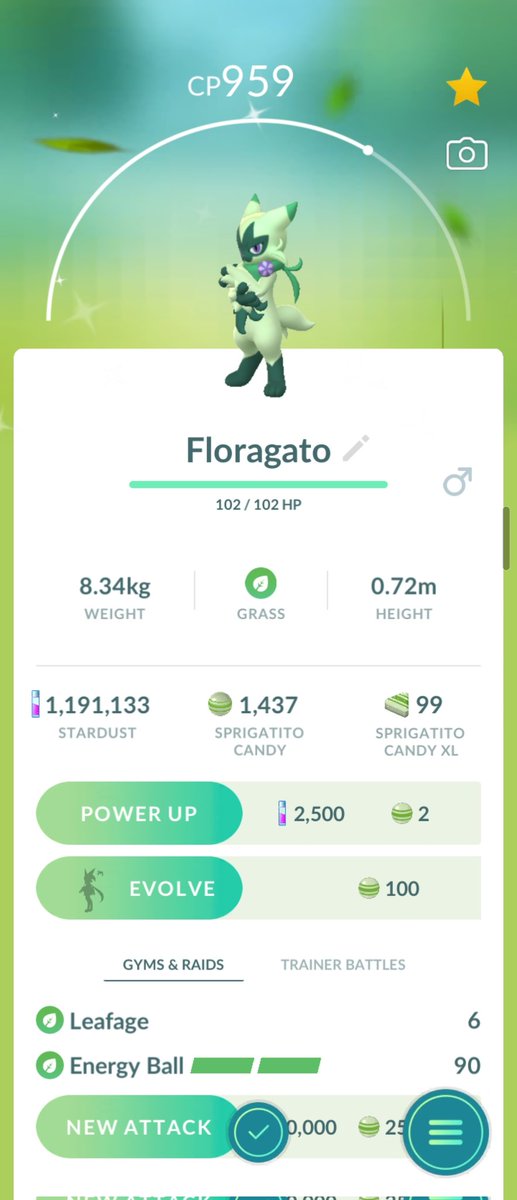 VerrellMax's tweet photo. Shiny Hundo on Community Day✨️
Currently Level: 46
#PokemonGO #Shundo #Sprigatito https://t.co/GPukuZwS5j