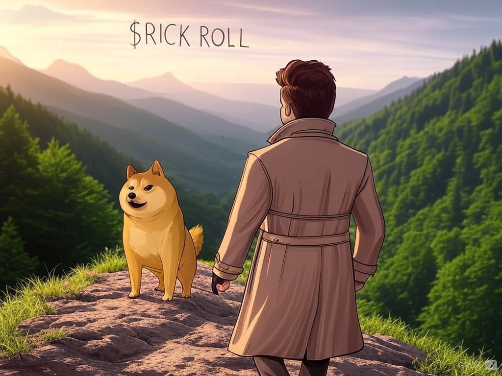 Rick Roll tweet media