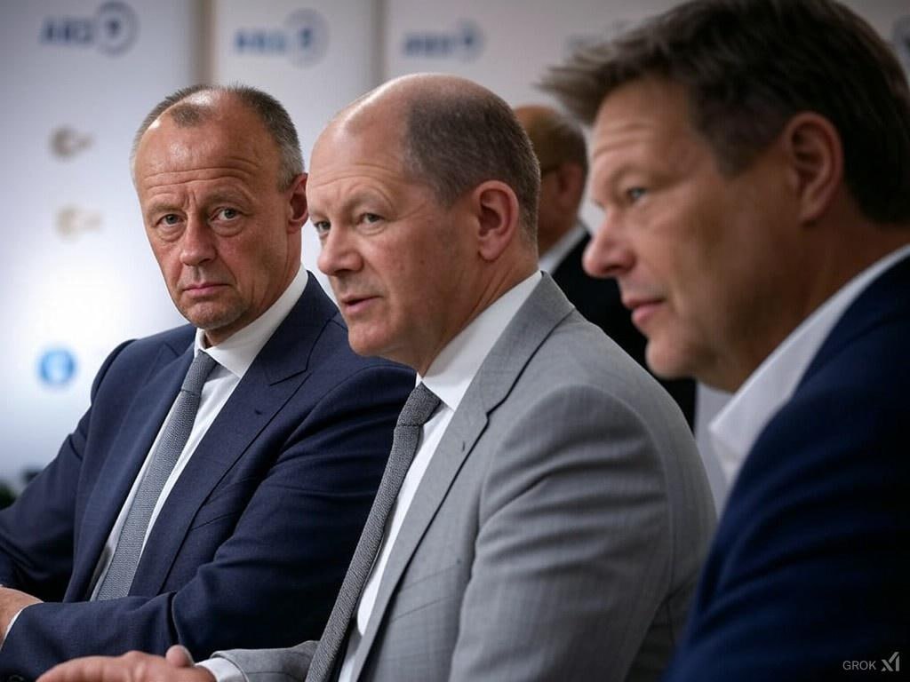 DeutscherSchfe3's tweet photo. 📣 Ihr Input ist mir wichtig:

Wer wird als großer Verlierer aus dem Gespräch zwischen Alice Weidel und Elon Musk auf der MeinungsfreiheitsPlattform 𝕏 am 9. Januar hervorgehen?

A: Friedrich Merz
B: Olaf Scholz
C: Robert Habeck
D: ARD und ZDF
E: Alle oben genannten ✅ https://t.co/Ndt8sgEns9