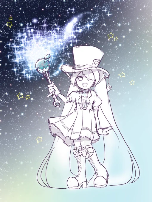 2018年に描いたマジカルミライ2013ちゃん発掘 