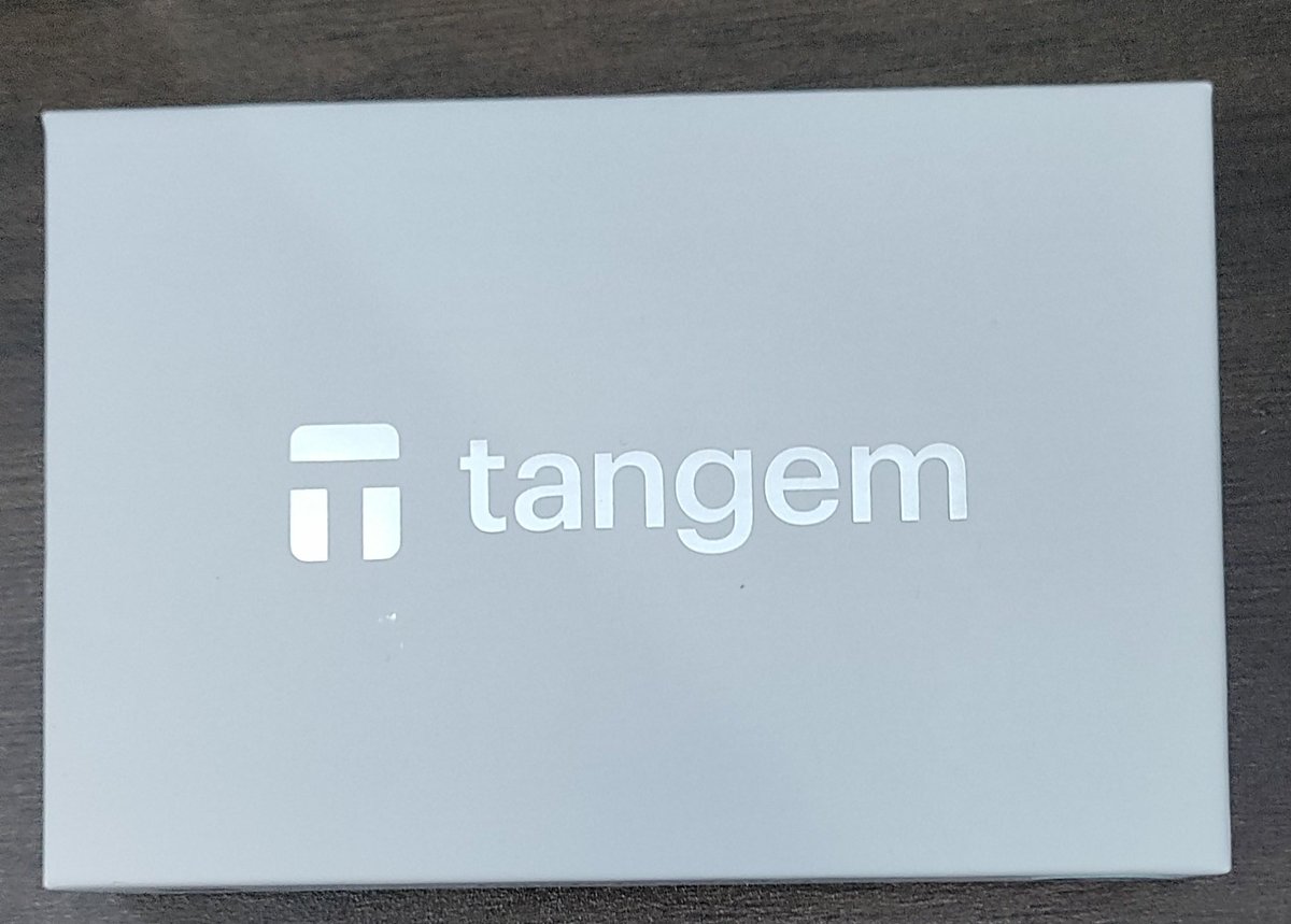 coinco041's tweet photo. Finally I received my #tangem wallet. Thanks a lot @GhoadCoin team for this amazing gift.I can safely store my $Ghoad and other #KRC20 coins in my hardware wallet .

#KRC20 #Kaspa #Kasplex
#ghoad #gdfi #tangem

@GhoadCoin @Tangem @GhoadFi https://t.co/6GJR4YtHol