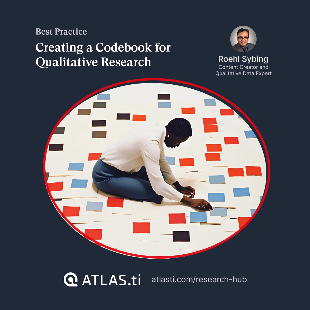 ATLASti's tweet photo. A codebook is a tool that helps you define and organize your codes, ensuring that your coding framework is applied systematically across your entire project.
For more information, read the full article:
https://t.co/ZPVrzPpGyt
#atlasti #atlasticommunity #atlastiai https://t.co/sHr0Jl4J48