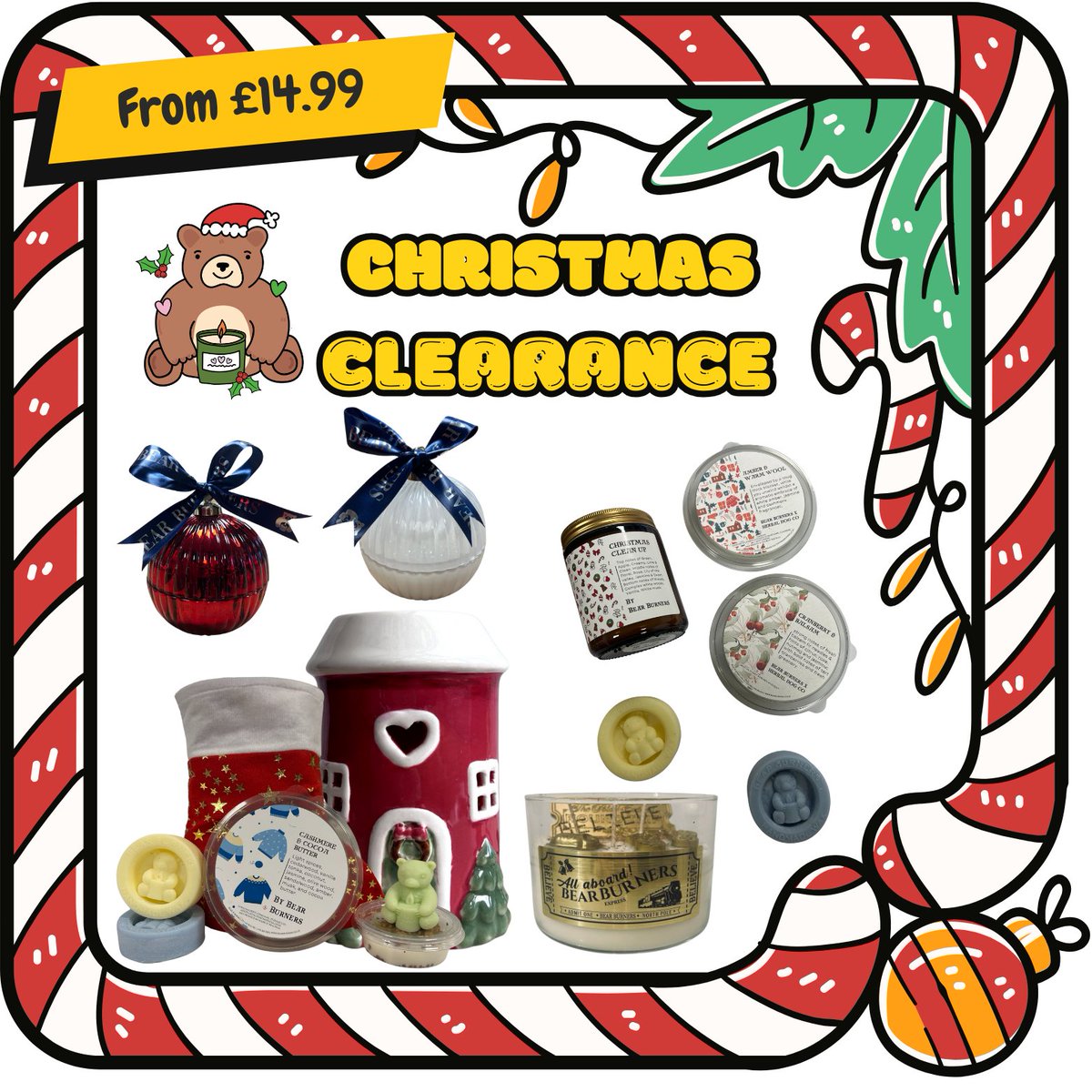 🎄 Last chance for our Christmas Clearance Mystery Box! Filled with surprises at 50% off! Get yours before they're gone! wix.to/t0RBfVs #ChristmasDeals #MysteryBox