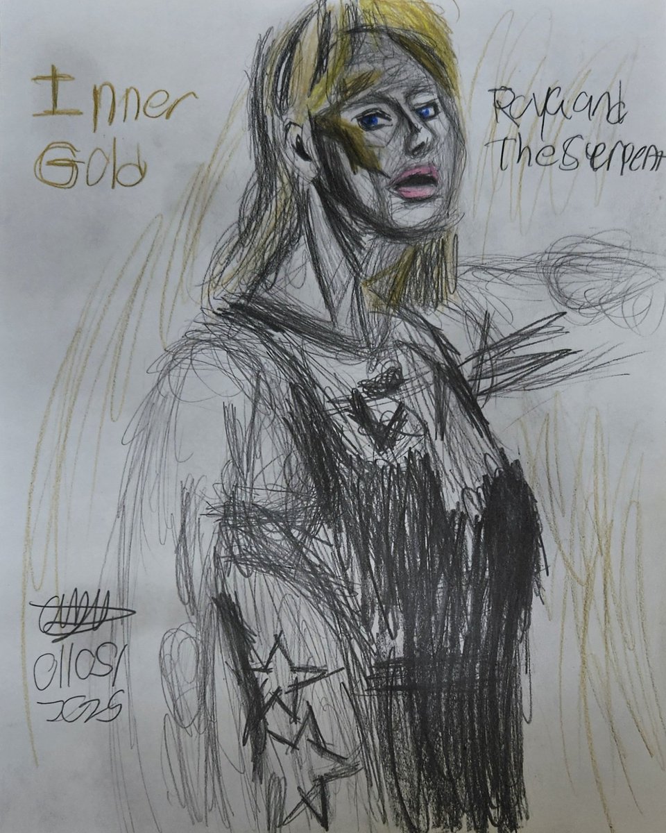 kissemfirst's tweet photo. @royalandtheserp I hope you like this #drawing of you from your #Inner #Gold #video with @LindseyStirling?

#lindseystirling #RoyalandtheSerpent #InnerGold #singer #dancer #ksll #art https://t.co/d3UdW5F43P