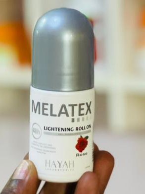 Avoid deodorants containing aluminium &amp; alcohol. Use Melatex Lightening Roll-on, an Egyptian product specially designed to lighten &amp; prevent dark armpits. It's flavour is so mild that it wont affect the scent of any perfumes or cologne that you use. For all skin types.
