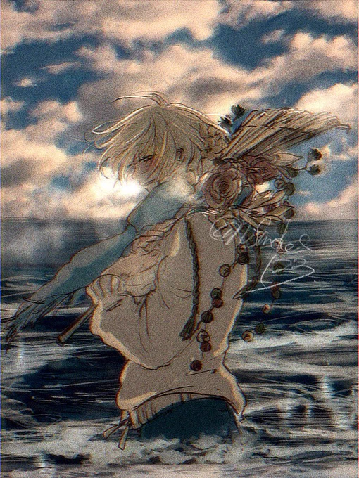 ちなみに色めちゃくちゃ悩んだ
今見たら暗すぎるんだよな なんでこの時はこれでいいって思ったんだろ……わかんないよ…… 