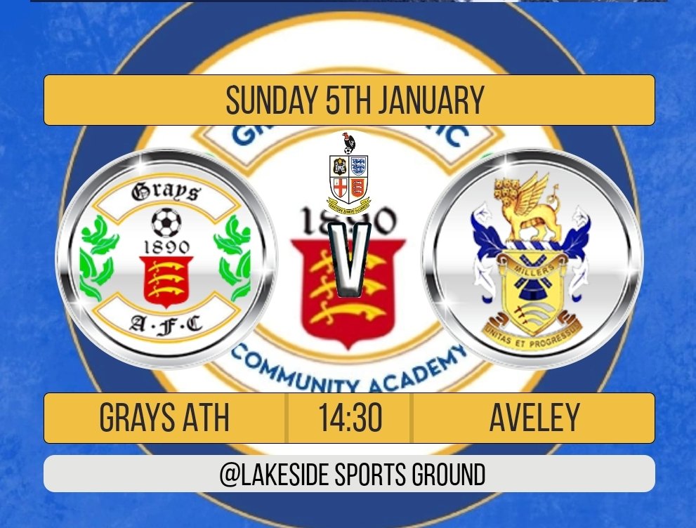 Grays Athletic EJA under 18s 2024/25 (@red_u11) on Twitter photo Match Day ⚽️⚽️ We start the new year with a difficult home game against Aveley. <a href="/GraysAthleticFC/">Grays Athletic Football Club</a> <a href="/CoopsGroupUK/">Coops Group</a> Match Day ⚽️⚽️ We start the new year with a difficult home game against Aveley. <a href="/GraysAthleticFC/">Grays Athletic Football Club</a> <a href="/CoopsGroupUK/">Coops Group</a>