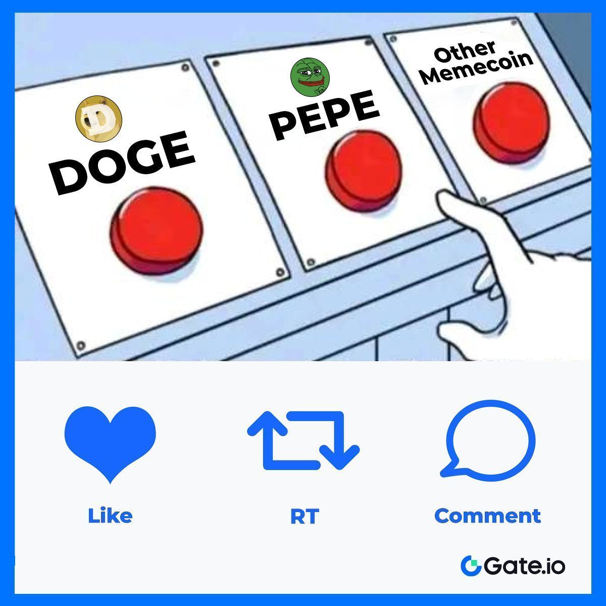 $DOGE or $PEPE? Or another #Memecoin?

Drop your answer below!