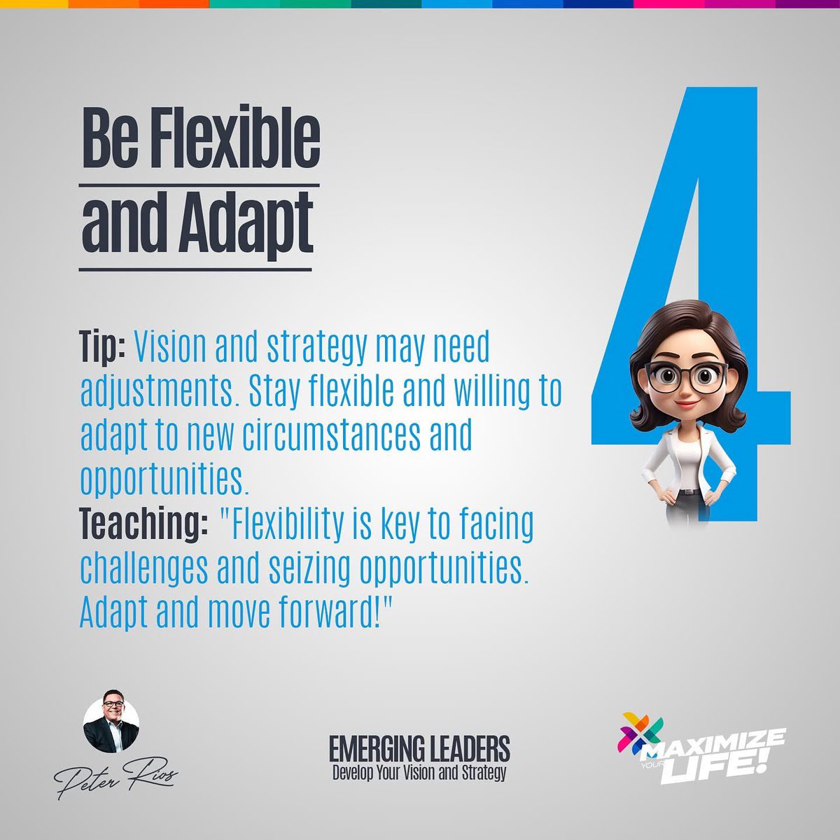 peterrios13's tweet photo. Step 4: Be Flexible and Adapt! https://t.co/tT3qoZa4tX