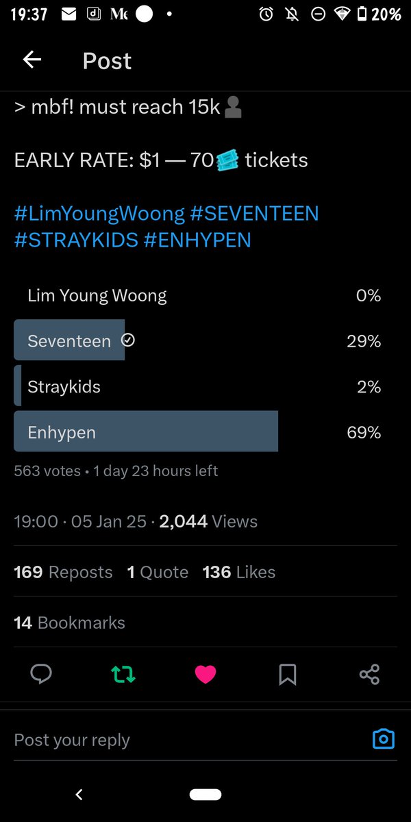 Xuna203's tweet photo. @smfreevotes #SEVENTEEN https://t.co/B7Dz1hzygq