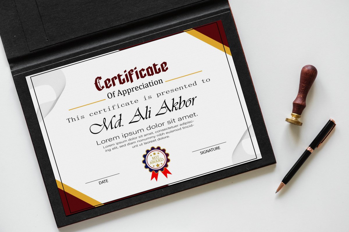 graphmax1's tweet photo. 🎨 Elevate your company’s achievements with custom-designed certificates! From employee awards to training milestones.

#GraphMax #CertificateDesign #CorporateSuccess #GraphicDesign #BusinessExcellence #Branding #CompanyMilestones #CreativeSolutions https://t.co/p6fhcYo0D1