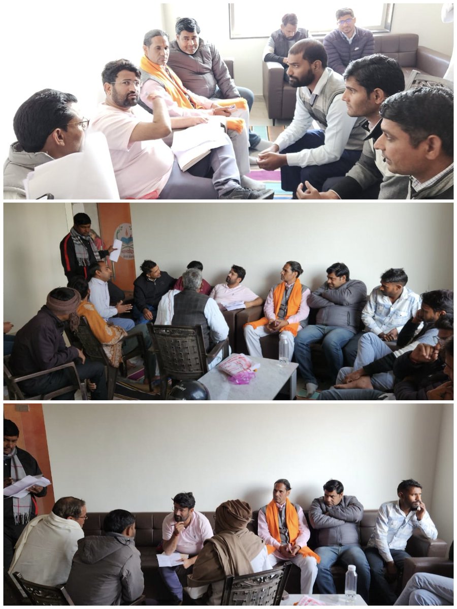 TheUpenYadav's tweet photo. आज भाजपा प्रधान कार्यालय, खोजावाला मोड़ पर अपनों की समस्याओं को सुनकर निस्तारण के लिए अधिकारियों को कहा।

#उपेन_अपनों_में 
#Shahpura 
#Jaipur_Rural https://t.co/lcnWiC96Yw