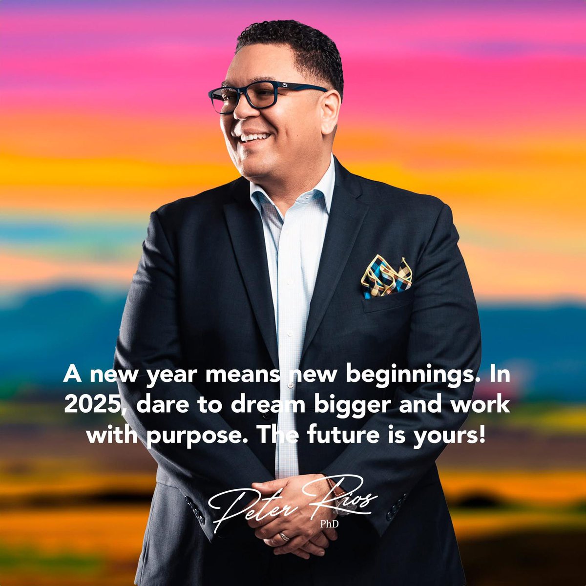 peterrios13's tweet photo. 🌍 "A new year means new beginnings. In 2025, dare to dream bigger and work with purpose. The future is yours!" 🏆🔥

#Perspective2025 #Transformation #PeterRios #FocusAndResults #Goals2025 #ProfessionalCoaching #PurposefulGoals #GrowthAndSuccess #Visualization https://t.co/I3FdxmuRdR