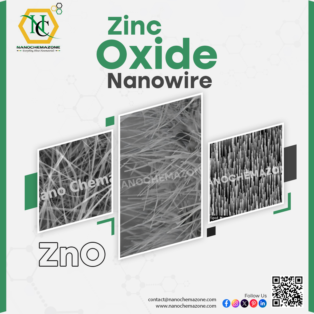 chemazone's tweet image. Explore the limitless applications of Zinc Oxide Nanowires in sensors, electronics, and more.

📖 Learn more: nanochemazone.com/zinc-oxide-nan…
📧 Inquiries: contact@nanochemazone.com
💼 Website: nanochemazone.com
#HighPerformanceMaterials #Nanochemazone