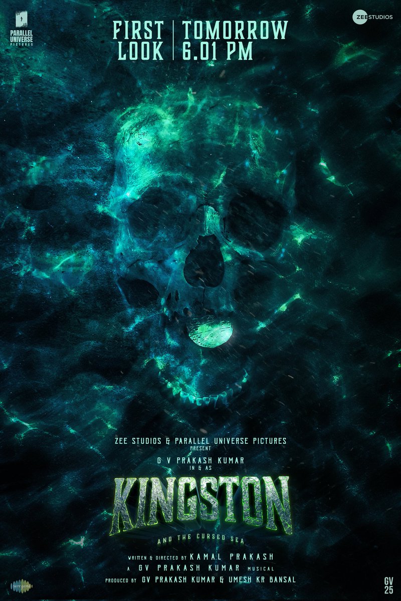 storyteller_kp's tweet photo. And so it BEGINS 😇✨

India's first SEA FANTASY ADVENTURE is coming  🌊

#Kingston featuring @gvprakash - First look tomorrow at 6.01PM.

A film by @storyteller_kp. 
A @gvprakash musical. 

Produced by @ZeeStudiosSouth and @ParallelUniPic. https://t.co/VzSyU9fKHs