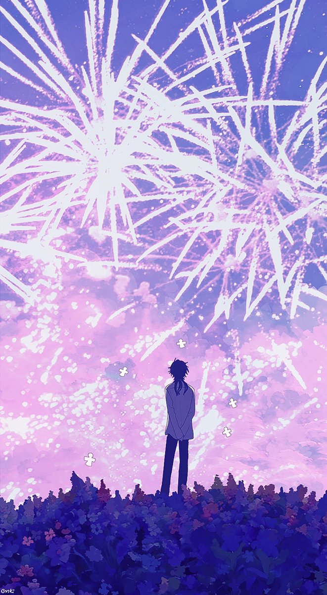 「May the new year be filled with more goo」|Enki @main account is back💜✨のイラスト