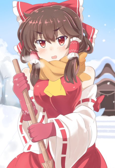 霊夢(冬仕様)
#博麗霊夢
#東方Projectㅤㅤㅤㅤ 