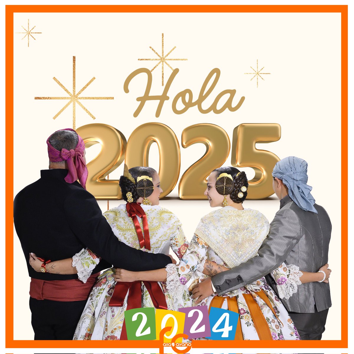 👀 Mirando ya de frente al 2025, 🫶 os deseamos un año increíble lleno de grandes momentos, de mucha felicidad y salud y de unas 🔥 fallas extraordinarias.
¡¡A por el 2025!! 👏👏

#fallagayano
#Falles2025
#somgayano 
#Falles2025