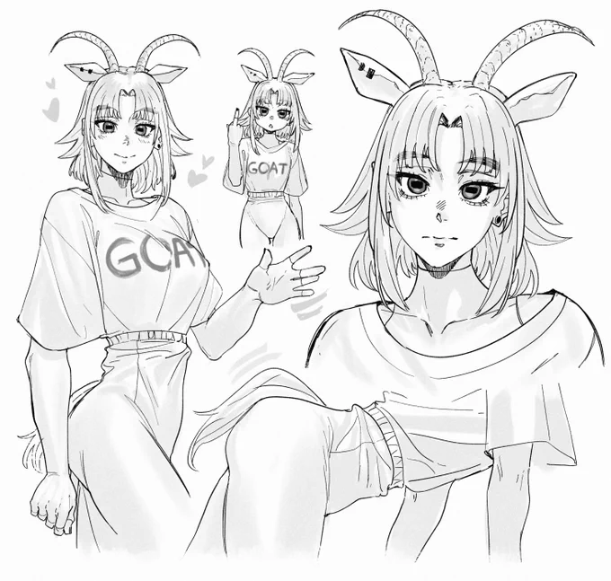 落書き GOAT🩶🐐 