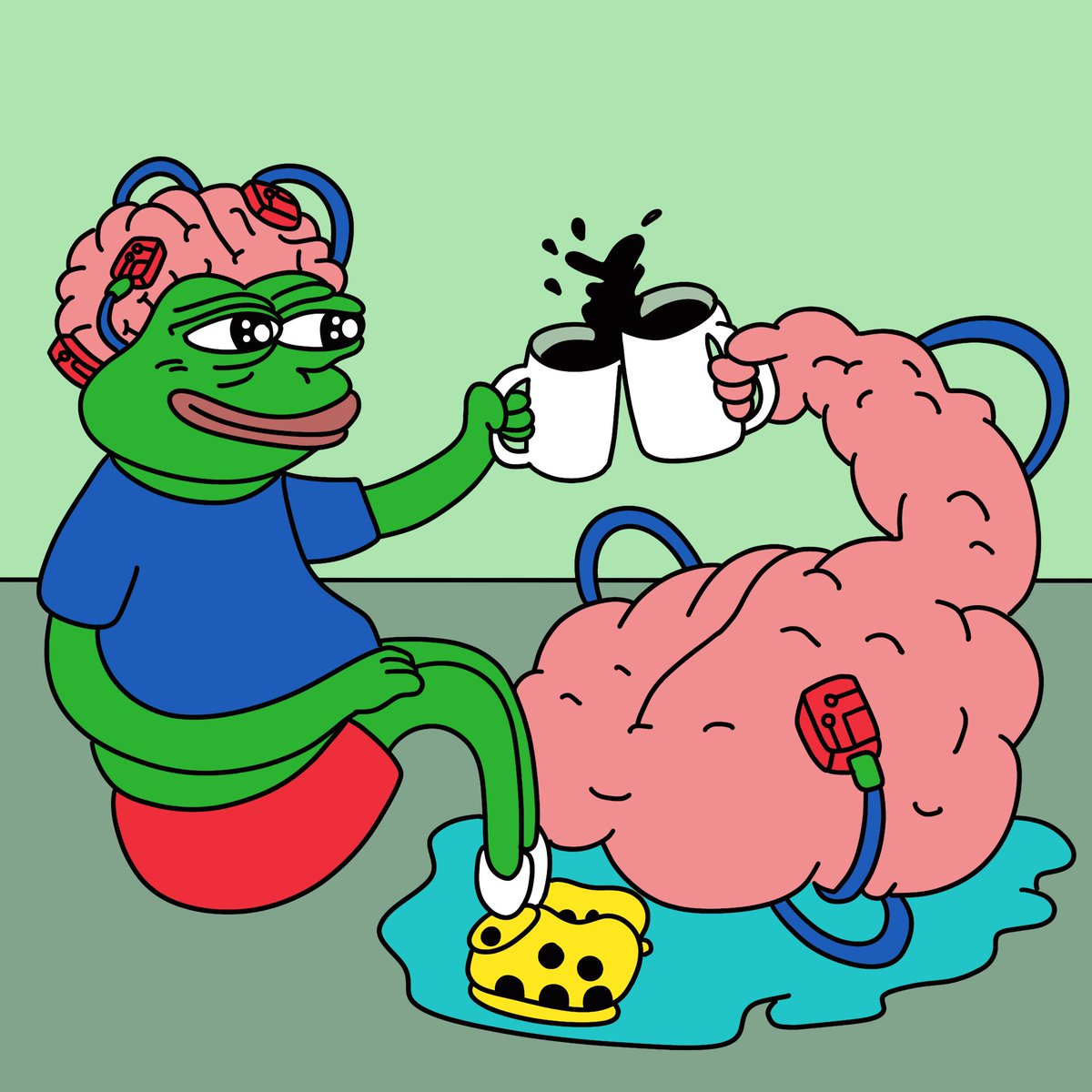 EinsteinPepe's tweet photo. Spending my Sunday the right way: sipping coffee and watching $PEPU go up. Who knew relaxation could be this profitable? 😎📈 #PEPU #SundayFundays
$PEPU #PEPU #FrogWithBrainz 🐸🧠⛓️💥 https://t.co/BFeQVcFuln