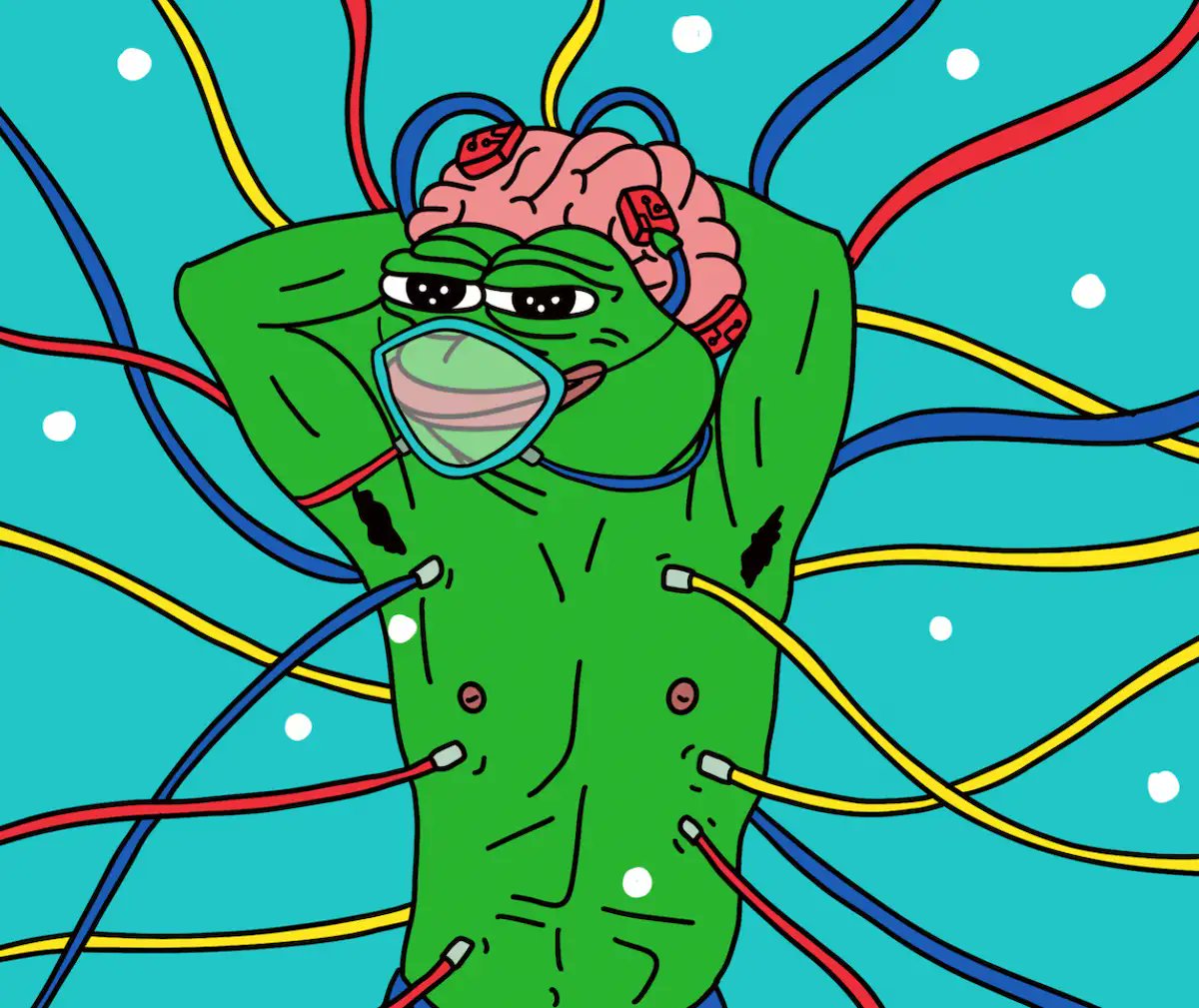 EinsteinPepe's tweet photo. Nothing beats a lazy Sunday with $PEPU on the rise. Got my feet up, the sun's out, and my portfolio's looking brighter than ever. Let's keep this momentum going! 🌞💹 #PEPUPower #SundayVibes
$PEPU #PEPU #FrogWithBrainz  🐸🧠⛓️‍💥 https://t.co/Bd4FI1h7z4