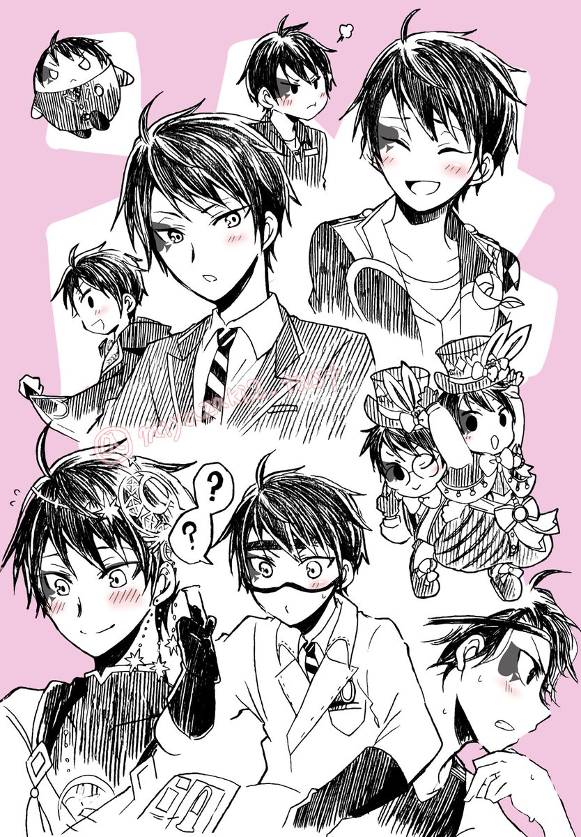 新年最初に思うがまま描いたデュくん詰めと落描き漫画 