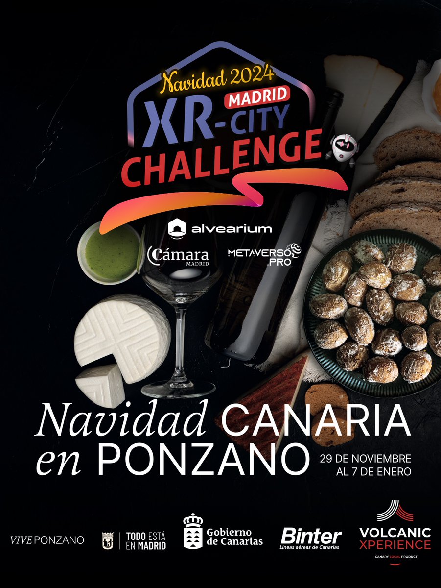 🍹 ¡La Navidad más inmersiva comienza en Ponzano! 5 paradas, 5 sellos y podrías volar a las islas afortunadas.

 <a href="/BinterCanarias/">Binter</a> te lleva con los asientos más cómodos y aperitivos a bordo! ✈️

Participa aquí 👉 xrcity.alvearium.io/#/campaign/nav…

#NavidadesInmersivas #VuelaConBinter