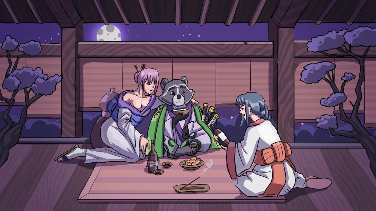 Chill vibes, sharp swords, and justice in the air

🦝🗡️🦝🗡️