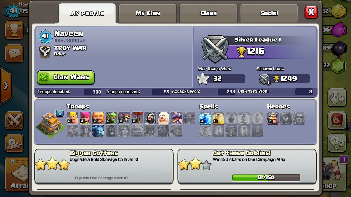 rustypekka's tweet photo. @ClashofClans 17-10-2016 https://t.co/49iWoF95io