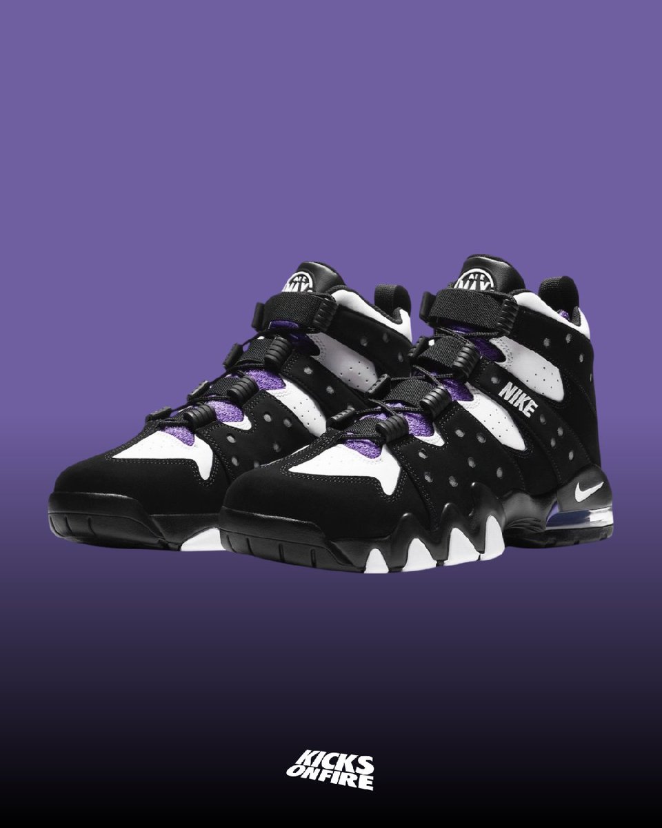 white black and purple barkleys