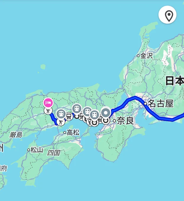 今回のリザルトです。今日は本当にかつめし食べただけだね。初手フェリー残2日で山陰周りという方針決定時に分かっていたことですが、ひたすらハードコア移動してただけの週末になりました。 