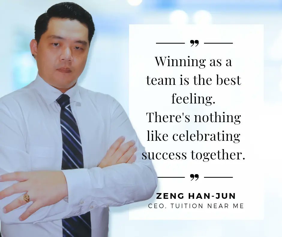 Zeng_Han_Jun's tweet photo. 💪🤝 Teamwork makes the dream work! At Tuition Near Me, we believe that collaboration leads to greater success for both instructors and students. Join our community and help shape the future of education! #Teamwork #Education #TuitionNearMe #singapore #tuition #education https://t.co/wk2fGHFu5J