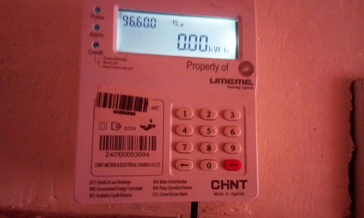 UgKingo's tweet photo. @UmemeAtService my yaka doesn't show units. It just remains at zero.
How can I be helped https://t.co/mL8ePLRBoE