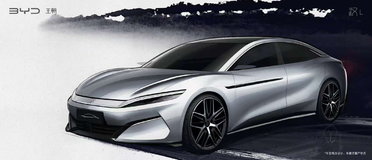 DriveGreen80167's tweet photo. Renderings of the Tang L and Han L Unveiled!
Sleek lines and bold proportions.
#TangL #HanL #BYDDesign $BYD #ElectricLuxury #BoldProportions #FutureEV https://t.co/K88tMJLtVm