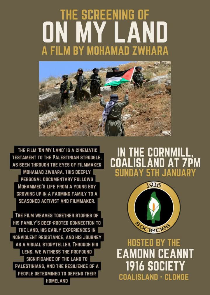 dankerr29's tweet photo. Looking forward to this event tonight.  Everyone welcome.  🇮🇪🇵🇸🇵🇸🇮🇪 https://t.co/fLzrJvvkMk