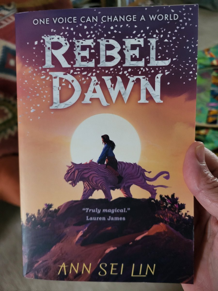Oh my! Just finished Rebel Fire, by Ann Sei Lin. So glad I have Rebel Dawn to dive into immediately! These books really have me hooked!! <a href="/AnnSeiLin1/">Ann Sei Lin ~ REBEL DAWN 🌅 ~</a>