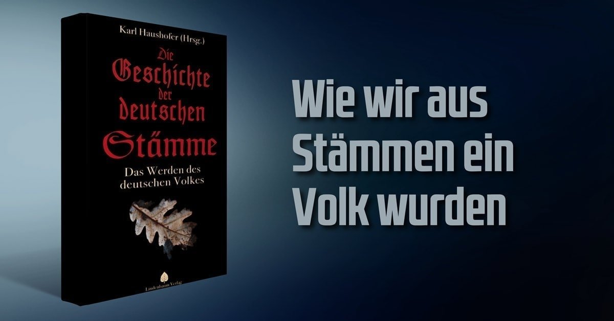 COMPACTMagazin's tweet photo. In „Die Geschichte der deutschen Stämme“ zeigt uns Karl #Haushofer, der Vater der deutschen #Geopolitik, woher wir stammen und worin unser historischer Auftrag besteht. Eine deutsche Stammesgeschichte ohne politisch korrekte Verzerrungen. Hier erhältlich: https://t.co/v7jFuGutar https://t.co/jm9exDMjwu
