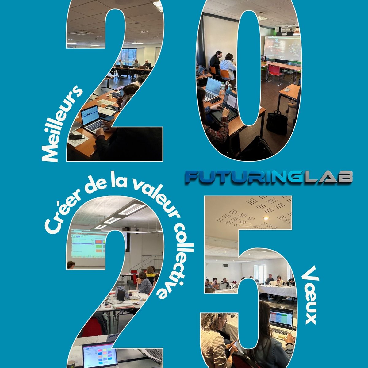 FuturingLab's tweet image. Nous vous souhaitons une très belle année 2025, créative et collaborative !
#PNCP #collaboratif, #futurs #ensemble #innovation #transformation