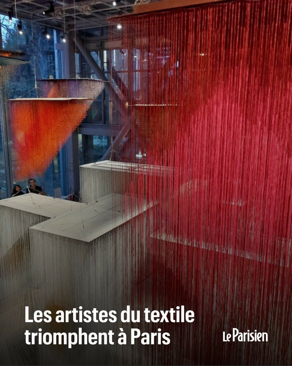 Olga de Amaral à la Fondation Cartier, Chiharu Shiota au Grand Palais et une histoire des tissus aux Archives nationales

C’est douillet, c’est curieux et c’est beau : trois expositions célèbrent la laine et le textile dans l’art

Visite guidée ⤵️

➡️ l.leparisien.fr/wn8G