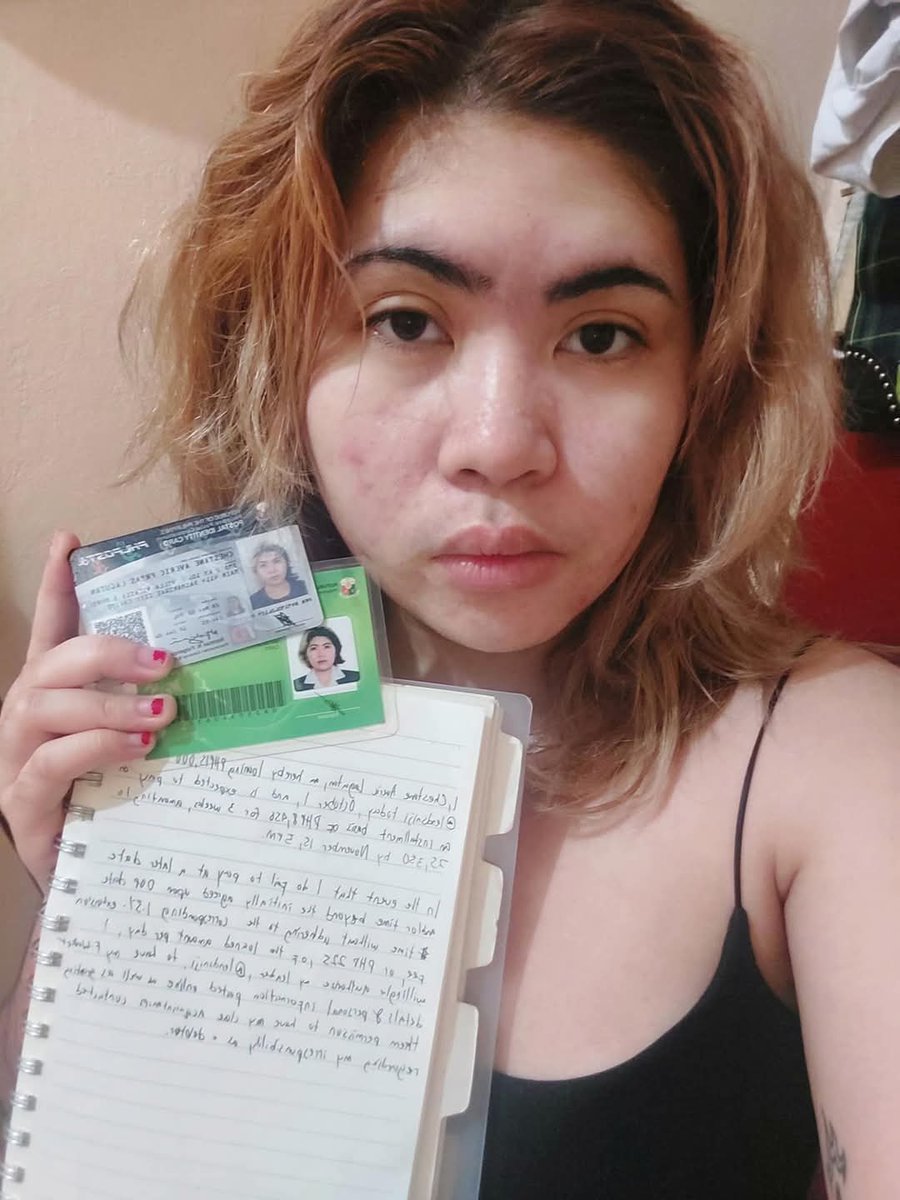backupniji's tweet photo. exposing bogus debtor 

name: Chestane Averic Lagutan
pending balance: fixed PHP 13,900 capital amount
supposed DOP: November 15

i will only be taking this down upon receiving their full payment. https://t.co/qKai4bhfo3