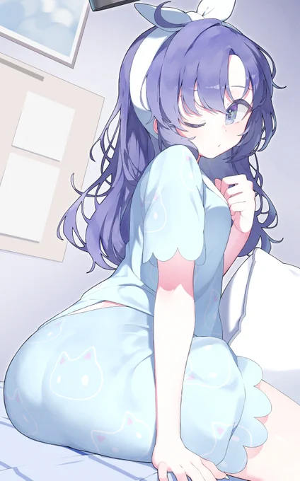 パジャマユウカ#ブルアカ 