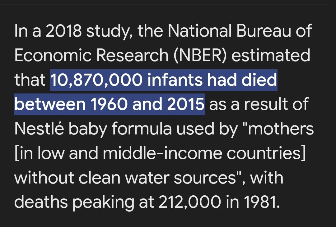 Ellefu milljón ungbörn myrt. Græðgi er versti mögulegi grundvöllurinn til þess að byggja mannlegt samfélag á. Kapítalismi er hin eina sanna helstefna.
nber.org/papers/w24452