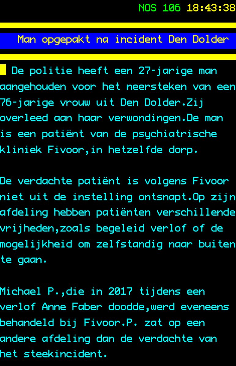 Moordenaar opgepakt voor vermoorden bejaarde vrouw