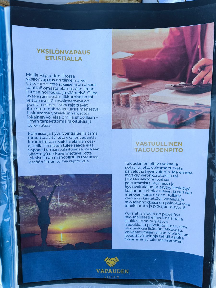 TiinaKeskimki's tweet image. .@VLpuolue kunta- ja aluevaaliohjelma 2025.