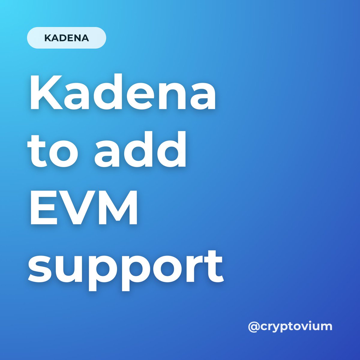 Cryptovium tweet media