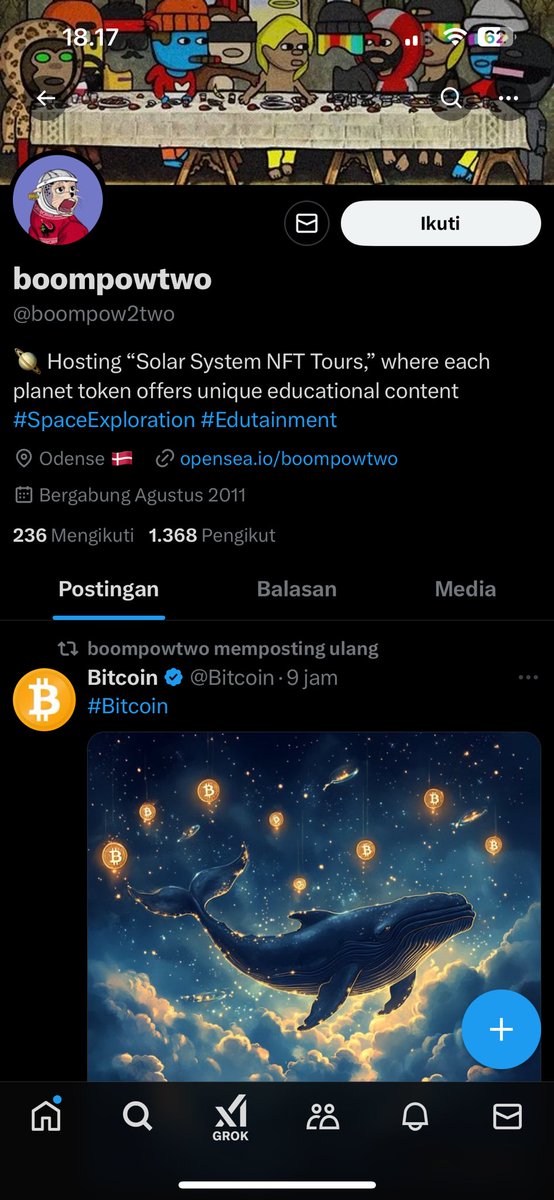 X kamis sebelumnya @anggadaindo diretas menjadi aku ini